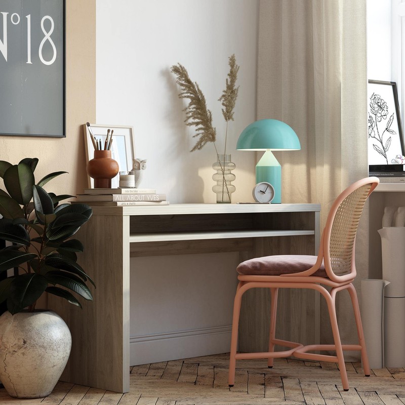 Mr. Kate Winston Desk, Light Walnut