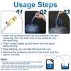 Scraper Hose, Set 4 mm Brass Coupling 2 Metre Hose