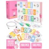 Tricase Pink Cinema Light Box with 312 Letters Emojis &