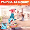Gunk Getter Spray Bottle with Microfiber Cap 16oz All Purpose