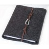 Calendar / Notebook Cover A5 Dark Grey Felt Cover Calendar