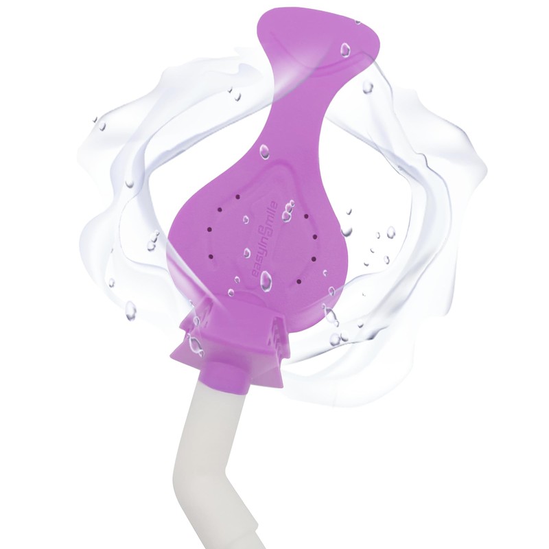 SMILEHEVEN Silicone Suction Connecting Shield, Mouth Prop Saliva Shield with