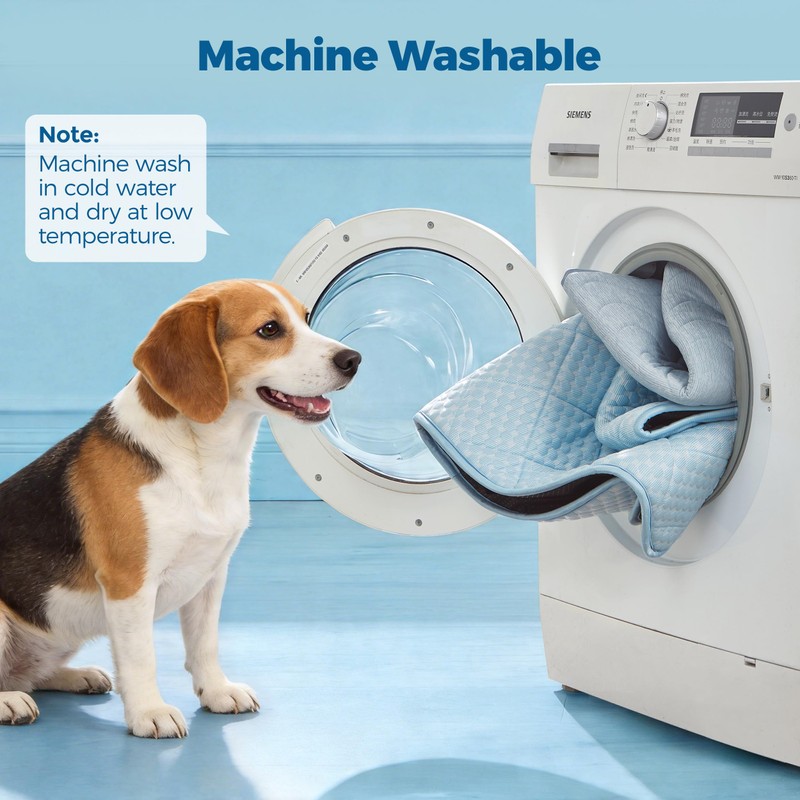 PPOLCA Waterproof Cooling Mat for Large Dogs - Q-MAX>0.5, Thin
