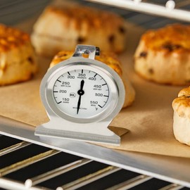 TrueCraftware- Stainless Steel Dial Kitchen Cooking Oven Thermometer 150 to 550 Degrees Fahrenheit- Oven Baking Chef Thermometer Instant Read Thermometer Kitchen Cooking Oven Temperature Gauge
