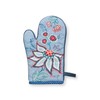 Pip Studio Oven Glove Flower Festival Blue 29 x 15