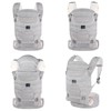 Bebamour Baby Carrier, Baby Carrier, 3-Way Ergonomics, Forward Facing Hugging,