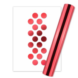 Briartw 4 Rolls Glimmer Hot Foil Roll Bundle for Crafts,Red Heat Activated Foil for Glimmer Hot Foil System/Heat Foil Pen,5.9inx16.4ft Heat Transfer Foil Roll,Foil Transfer Sheets