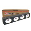 Atrend Bbox Quad 6x9 Unloaded Sealed Speaker Box, Premium MDF