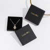 CAROVO Gold Initial Necklaces for Women, Dainty Gold Letter Z
