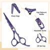 VOCOSTE Professional Hair Cutting Scissors Purple 0.91 x 0.67 Inches