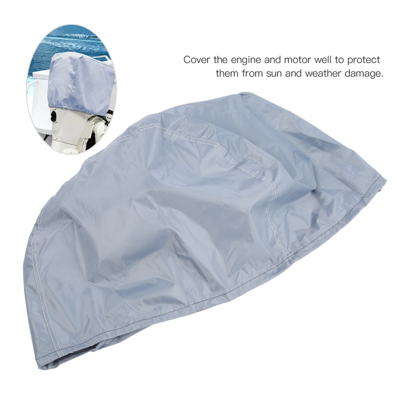 Boat Yacht Outboard Motor Rainproof Protection Sun Cover Marine Accessories