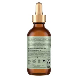 Aceite para el cuero cabelludo y el cabello Shea Moisture de romero y vegano colágeno para proteger el cuero cabelludo y fortalecer el cabello con tec