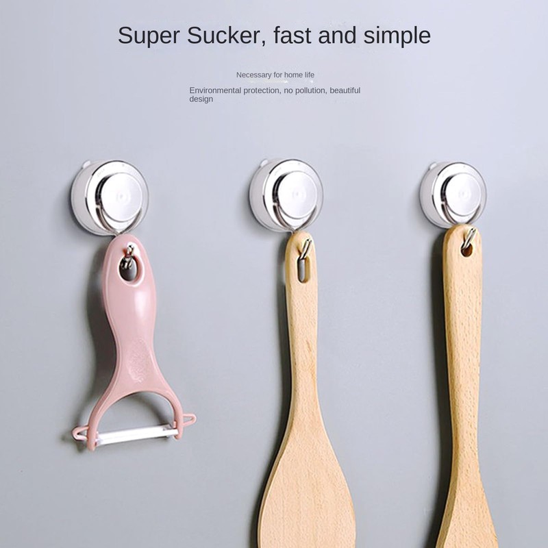 Suction Hooks Shower Kitchen Window Wall Sucker Suckers Cup Wreath