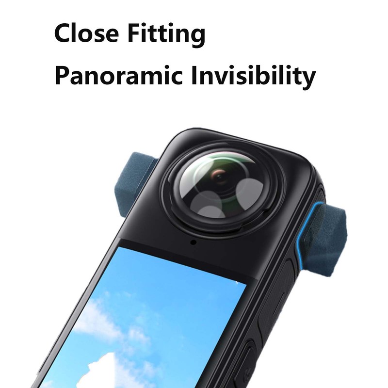 For Insta360 X5 X4 X3 Mic Wind Muff – Crystal