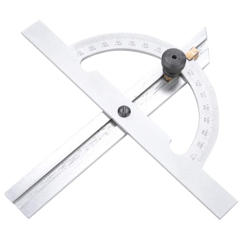Protractor Angle Ruler,Universal Carbon Steel Digital Bevel Protractor,Adjustable Protractor,Angle Measurement