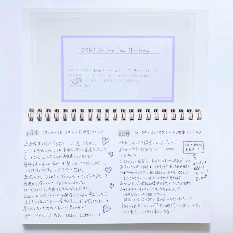 Hagoromo Repotique Blue Blue No. 82052 20 Pockets Storage Ticket
