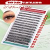 FADVAN 280pcs Individual Lash Extensions, 20D Lash Clusters Volume Mix