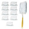 FSTURIOS 10PCS Disposable Duster Refills, Heavy Duty Static Feather Duster