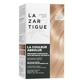 Lazartigue Permanent Haircolour 9.0 I Tinte Rubio ultra claro I Sin amonaco con extractos botnicos y alta concentracin de pigmentos I Para todo tipo  