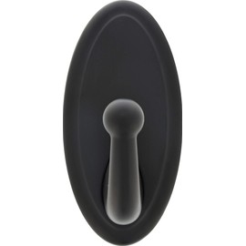 HIGH & MIGHTY 515820 Decorative Metal Hook, Easy Tool-Free Dry Wall Installation, Oval, Holds up to 25lb, Bronze