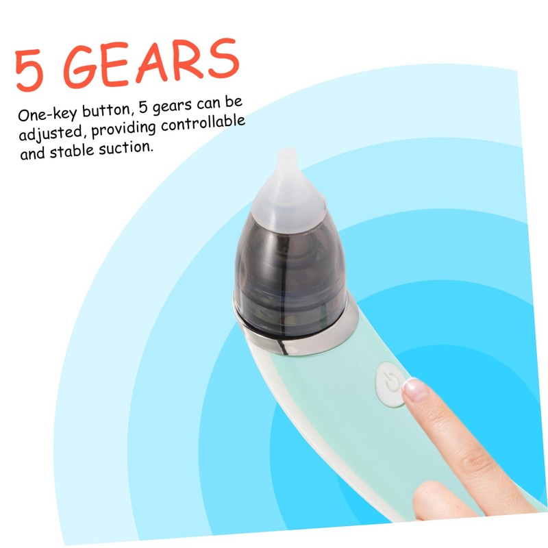 minkissy Electric Nasal Suction for Baby Mucus and Earwax Remover