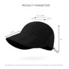 huablo]Womens Bucket Hat Wide Brim Hat UV Protection Hiking Fishing
