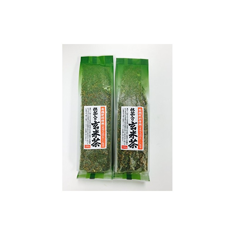 Organic Japanese Green Tea with Roasted Brown Rice - Genmaicha