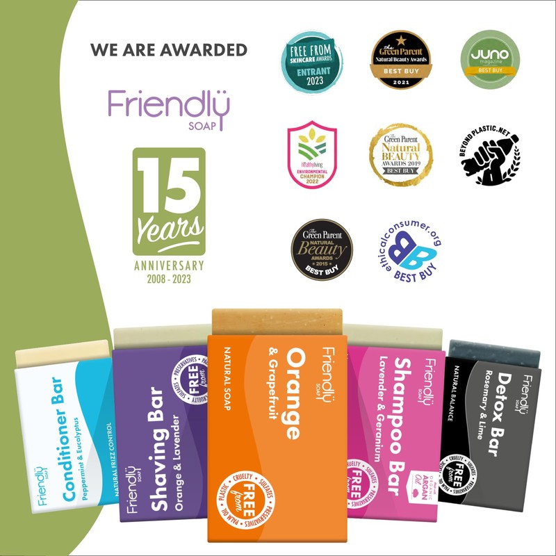 Friendly Soap - Natural Konjac Sponge, Plant-based Porous Konjac Root