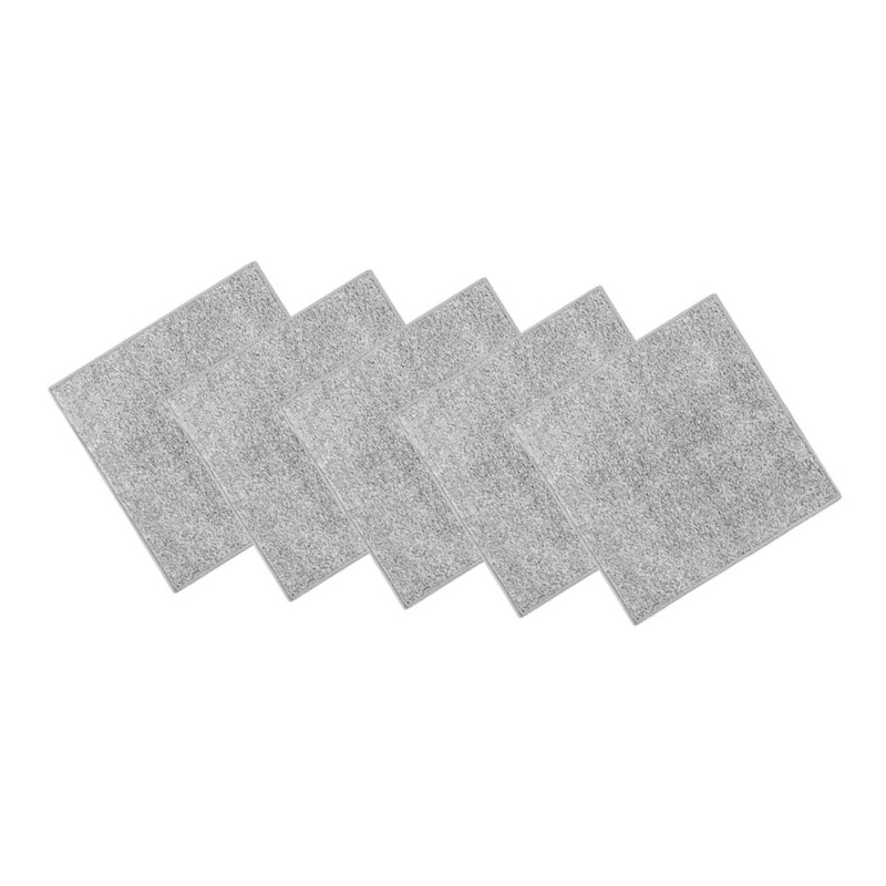 Baluue 2sets Double-Sided Thickened Fish Scale Bamboo Charcoal Dishcloth Towel