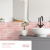 Peel and Stick Backsplash 3D Wall Tiles,Self-Adhesive,Oil Proof,Waterproof, Removable Wall