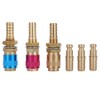 3Pcs M10 Gas Adapter Argon Quick Connect Fittings, Connector Fitting