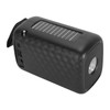 Portable Solar FM Radio Support USB Memory Card AUX Input