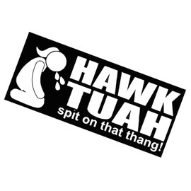 Funny Car Window Stickers - Funny Bumper Spit That Thang Sticker Decal,Funny Meme Decal, Waterproof Car Stickers for Cars, Trucks, Laptops