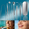 Raspador de Lengua de Acero Inoxidable Kit de 7 Piezas