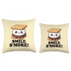Smile Smore Kawaii Sweets Pun Sayings For S'mores Cookie Fan