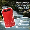 MONTCAMPER 30D Nylon Waterproof Storage Sack for Camping, Hiking and
