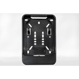 Removable Frame Number Plate Holder 135 x 110 cm for Moped, Scooter, E-Bike, Moped - Quick and Easy Assembly, Practical Folding Function, Robust and Durable Material