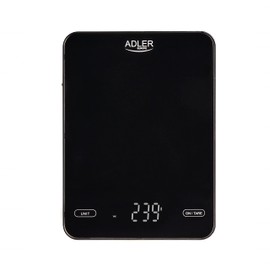 Adler AD 3177b Kitchen Scales 10 kg USB Charger