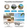 Suertree Self-tinting blue light filter distance glasses, lightweight photochromic myopia