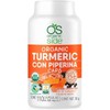 Organic Side Turmeric Curcuma con Pimienta Negra 110 Capsulas