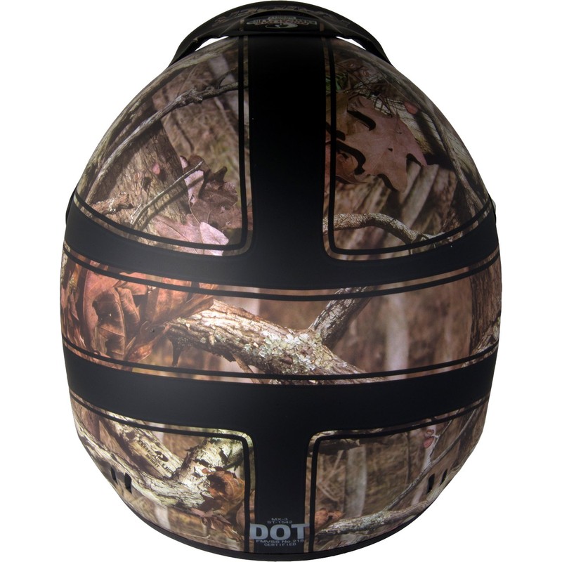 Raider Ambush Mossy Oak Unisex-Adult MX Off-Road Helmet (Break-Up Infinity