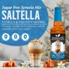 Syruvia Sugar Free SALTELLA Coffee Syrup Vanilla Salted Caramel -