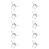10Pcs Breast Pump Flange Insert 14/16/18/20/22mm*2 Compatible with Momcozy/Spectra/Medela/eufy/Elvie/Lansinoh/Paruu P10