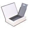 Safe Box Simulation Book Saving Box with Key for Cash