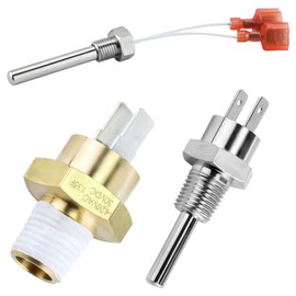 puxyblue 42002-0024S Stack Flue Sensor & 42001-0053S Heater Thermistor & 42001-0063S High Limit Switch Replacement for Pen-tair Pool and Spa Heaters