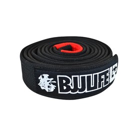 Combat Corner BJJ Life Pearl Weave BJJ Belt Black A2