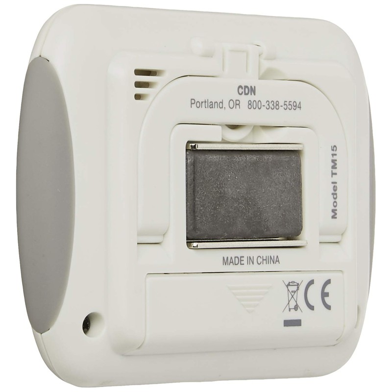 CDN TM15 Extra Big Digit Kitchen Timer, 1, White