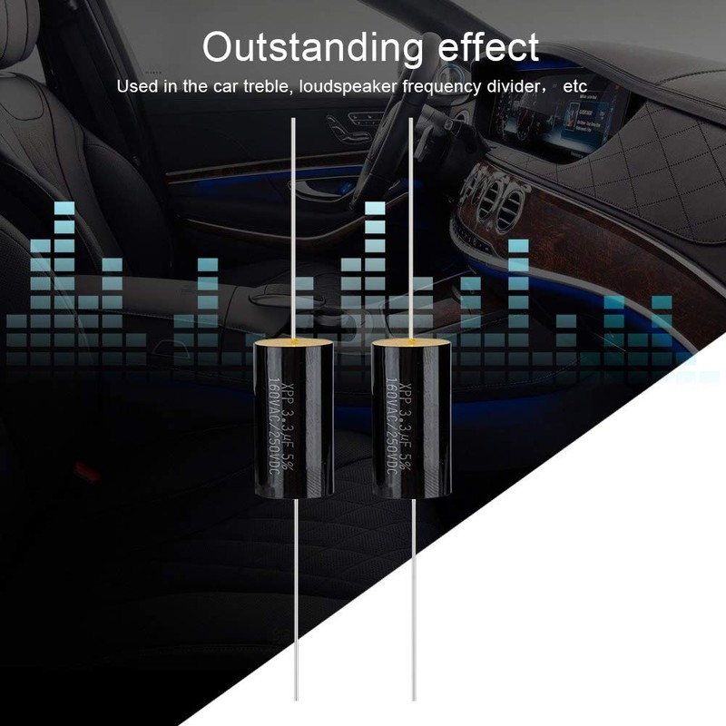 o Frequency Divider, 2PCS Capacitor Frequency Divider Capacitance o Speaker