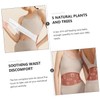Healvian 6pcs Self-heating Waist Belts for Menstruation Ginger Heating Plasters