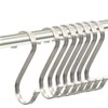 AMZFULY Heavy Duty S Hooks,Stainless Steel S Shaped Hook for